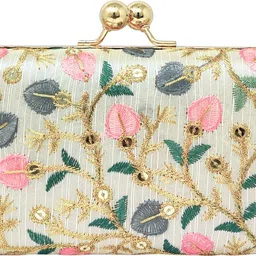 gentrend Party Orange, Multicolor Clutch image 2