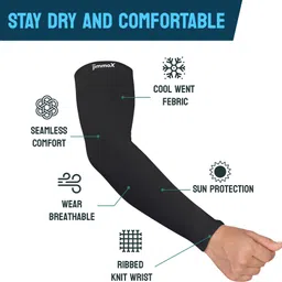 jimmox Nylon Arm Sleeve For Men & Women image 4