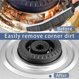 stuffinn Gap Cleaning Brush for Window Tracks, Sliding Doors & Tight Corners Nylon, Plastic Wet and Dry Brush image 3