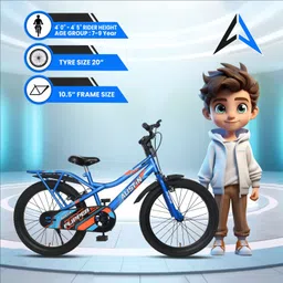 austin Flipper IBC Rigid Fork for Kids–Single-Speed Design Lightweight for Smooth Rides 20 T (inch) Road Cycle image 3