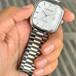 americanviber UNISEX Date Function Working Free Size Adjutable Chain Lock Premium Quality Analog Watch - For Men DRM0031 image 2