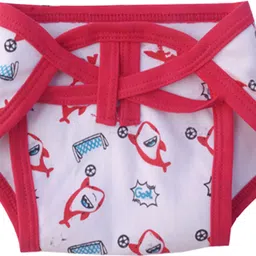 don care New Born Baby Hosiery Cotton Single Layer Nappies Pack Of 10 (0-6Months) image 5