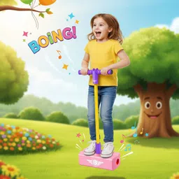 amazely Pogo Jumper for Kids | Fun Foam Stick | Improves Balance & Coordination-picture-40