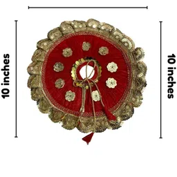 megapick laddu gopal ji dress Net fabric size no 5 net Fabric Dress image 3