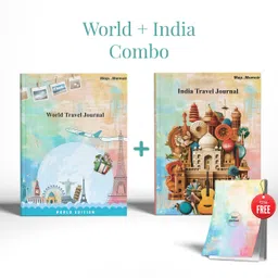 map and memoir Map & Memoir World + India Travel Journal | Scrapbook Kit & Sticker Book Theme, Scrapbook Kit-picture-29