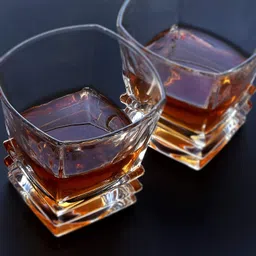 otak (Pack of 4) 101_ot Unique Cool Crystal Rocks Whiskey Glasses for Scotch, Vodka, Liquor Glass Set Water/Juice Glass-picture-31