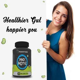 potentveda Probiotics Supplement 25 Billion CFUs for Men & Women 90 Capsules Capsules image 3