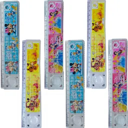 incywincy Puzzle Game Scale for Kids (6 Pc - 15cm), Pocket-Sized Cartoon Theme Measurement Ruler-picture-38