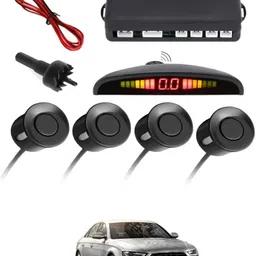 zplus Universal 4 Black Reverse Parking Sensor With LED Display For Cars-222 Safety of Passengers/Car One Alarm Kit-1831 Parking Sensor-picture-25