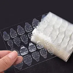vedetic Nail Glue Stickers for Manicure(8 sheets 192 pcs) Sticker Waterproof-picture-23