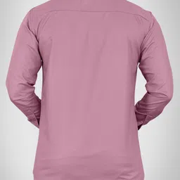 3dtrends Men Slim Fit Solid Spread Collar Casual Shirt image 2