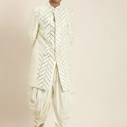 VASTRAMAY Embroidered Sherwani-picture-35
