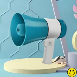 Handheld Megaphone with Siren, Microphone & Rechargeable for Outdoor EventsA233 Megaphone Portable Megaphone Siren Loudspeaker Function &Long Battery BackupT233 Outdoor PA System-image-4