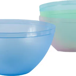 zorrow mart Polypropylene Mixing Bowl Plastic Serving and Mixing Bowl for Making Salad, Noodles, Batter-1800ml image 4