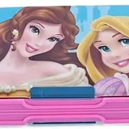 striders Disney Princess Magnetic Pencil Box with Button School Supplies for Girls modern Art Plastic Pencil Box-picture-23