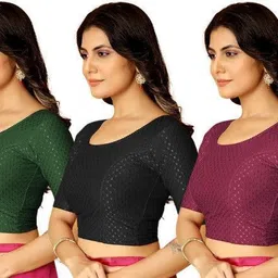 kh fashionist U-Neck Women Blouse-picture-12