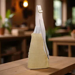 anesha Yellow Men & Women Sling Bag Super Fashion Chest & Crossbody Sling Bag – Eco-Friendly & Stylish Travel Bag image 5