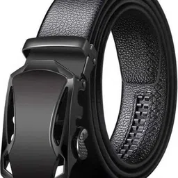 roadster Men Casual Black Artificial Leather Belt image 3