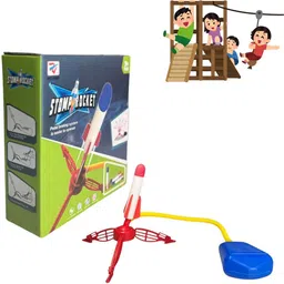 zuuluzrs Jump Rocket Launcher FLYING ROCKET TOY-picture-18