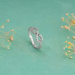 giva 925 Silver Infinite Grace Ring|Lifetime Plating|6 Month Warranty Sterling Silver Zircon Rhodium Plated Ring-picture-38