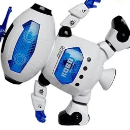 kenzai MUSICAL&DANCING NAUGHTY ROBOT FOR KIDS (Multicolor) image 2