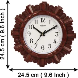 kadio Analog 24.5 cm X 24.5 cm Wall Clock image 3