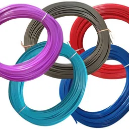 adw craft's Plastic wire for basket making (Pack of 5) Multicolor Beading Wire-picture-19