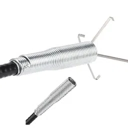 Auraaq Hair Catching Claw Wire Sewer Sink Tub Dredge Remover ll Drain Spring Pipe Basin Cleaner Tool ll Kitchen Bath Rod Hair Drain Pipe Cleaning Spring Stick 5Ft image 2