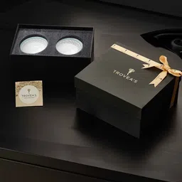 trovea's Seaside Bloom 24K Gold Plated Bowls(Pack Of 4) image 5