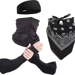 lucamess Black Bike Face Mask for Boys & Girls-picture-30