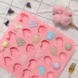 hussaini mart Silicone Chocolate Mould 30 image 3