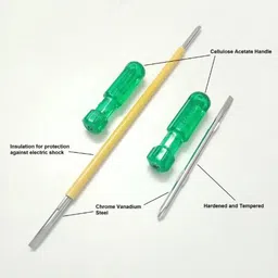 mazboot Set of 4 with 33.5cm Screwdriver, 8 Inch Plier, 10 Inch Pipe Wrench Standard Screwdriver Set image 4