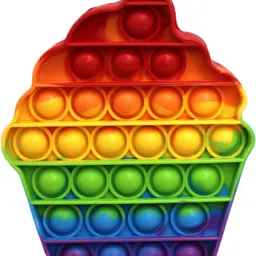 Medium size Icecream shape popit toy or fidget toy for kids-image-33