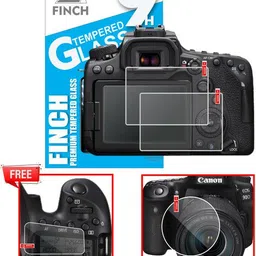 FINCH Edge To Edge Tempered Glass for CANON 90D DSLR-picture-12