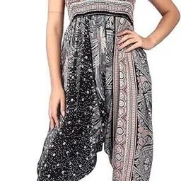 whitewhale Printed Rayon Women Harem Pants-picture-13