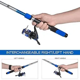 brighht Fishing Rod 7ft Fishing Rod Set Combo With Accessories Multicolor Fishing Rod image 2