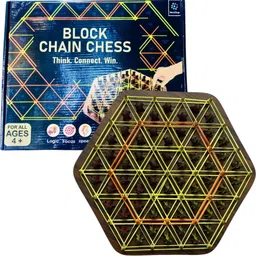 metclap Block Chain Chess — Hexagonal Triangle Strategy Game (2–4 Players)-picture-38