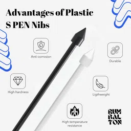 Rumbalton 10 Pcs Replacement Nibs for Galaxy Tab S Pen S9/S8/S7/S6 Lite/FE/Ultra Stylus image 2