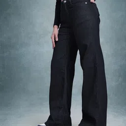 roadster Women Tapered Fit Mid Rise Blue Jeans image 2