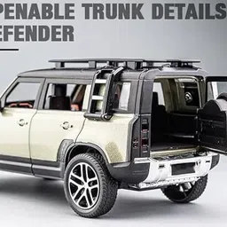 bestie toys 1:32 for Land Rover Range Rover SUV Car Model Simulation Sound and Light Pull B image 4