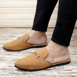 baxxico Mens Latest Ethnic Mule Slip-on Ethnic Mule For Men image 1