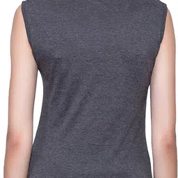 ap'pulse Pack of 2 Women Solid Henley Neck Pure Cotton Pink, Grey T-Shirt image 4