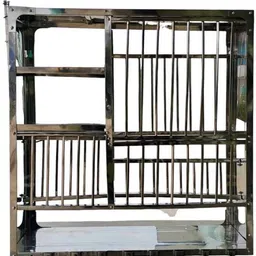 lalit Utensil Kitchen Rack Utensil Kitchen Steel Rack Wall Mounted Dish Rack 30x30 Steel-picture-16