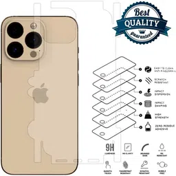 yuvu77 Back Screen Guard for VIVO T3 5G, Membrane 360 coverage image 3