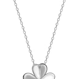 giva 925 Sterling Silver Falling Petal Y-Drop Necklace with Chain and 925 stamped Rhodium Plated Sterling Silver Necklace image 3