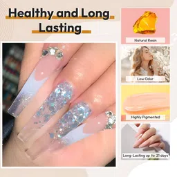 adoere Professional Poly Gel Nail Extension Kit for Builder UV Nail Extensions image 4