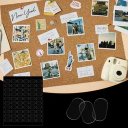 enncozy Double-Sided Nano Gel Adhesive Tape Desktop Dispenser Dispenser Transparent Traceless Sticky Putty (Manual) image 1