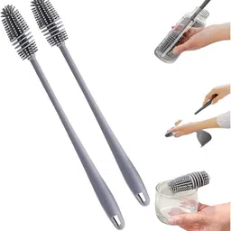 lvnshan PureScrub Pro Bottle Cleaner Brush - Soft Bristles, Easy Grip Handle-picture-31