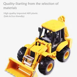 gomzy 2 in 1 Bulldozer and Excavator Construction Toy Vehicle image 5