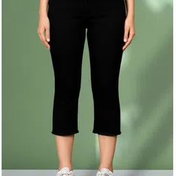 perfect outlet Solid Women Denim Three Fourths-picture-35